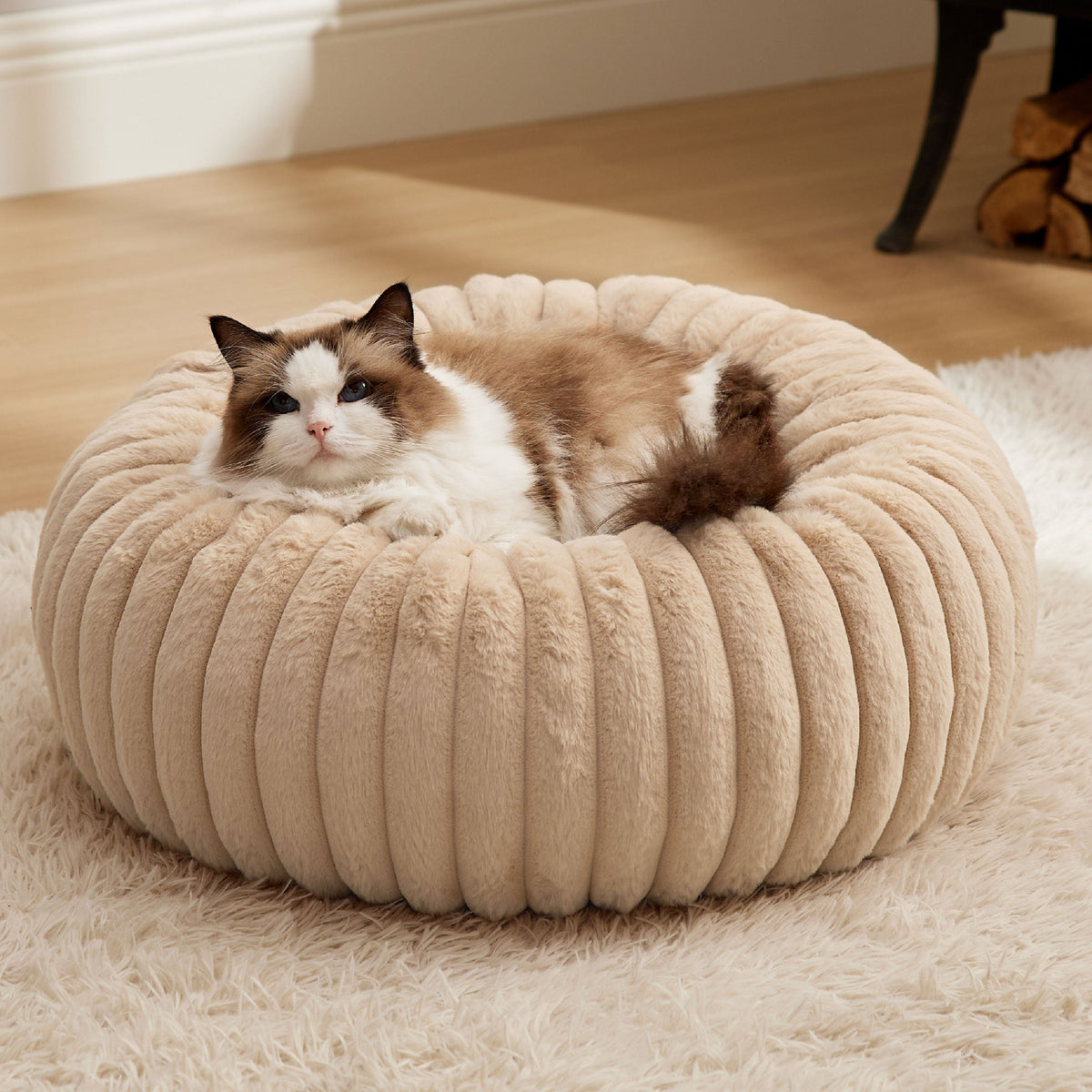 ComfyFleece® Donut Dog Bed