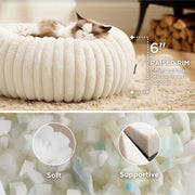 ComfyFleece® Donut Dog Bed