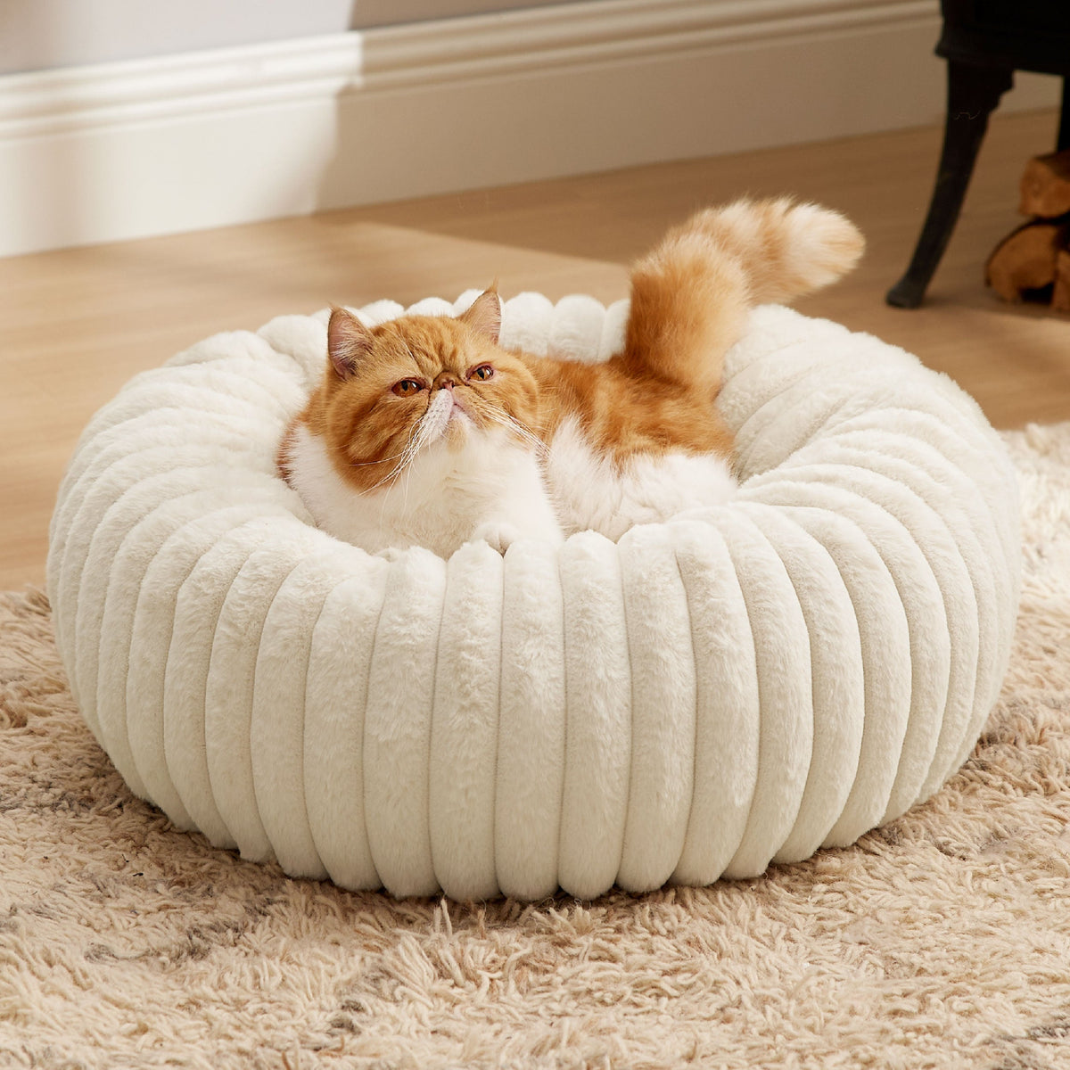 ComfyFleece® Donut Dog Bed