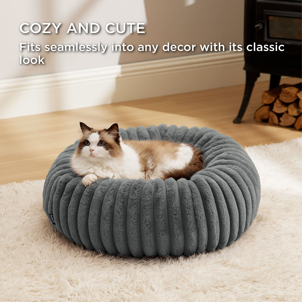 ComfyFleece® Donut Dog Bed