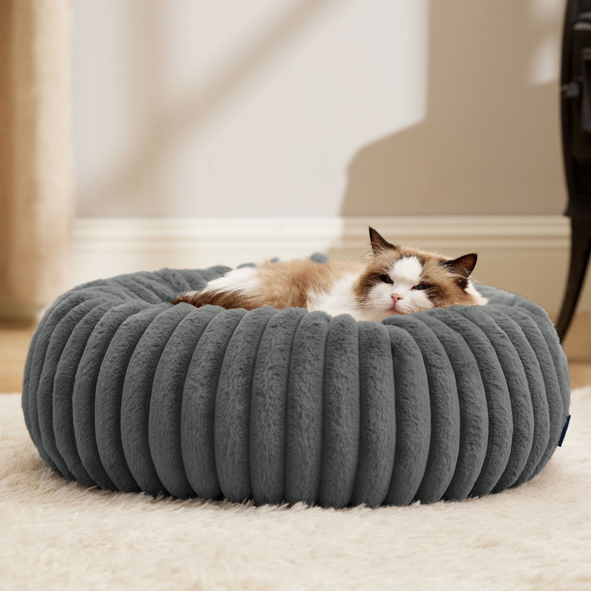 ComfyFleece® Donut Dog Bed