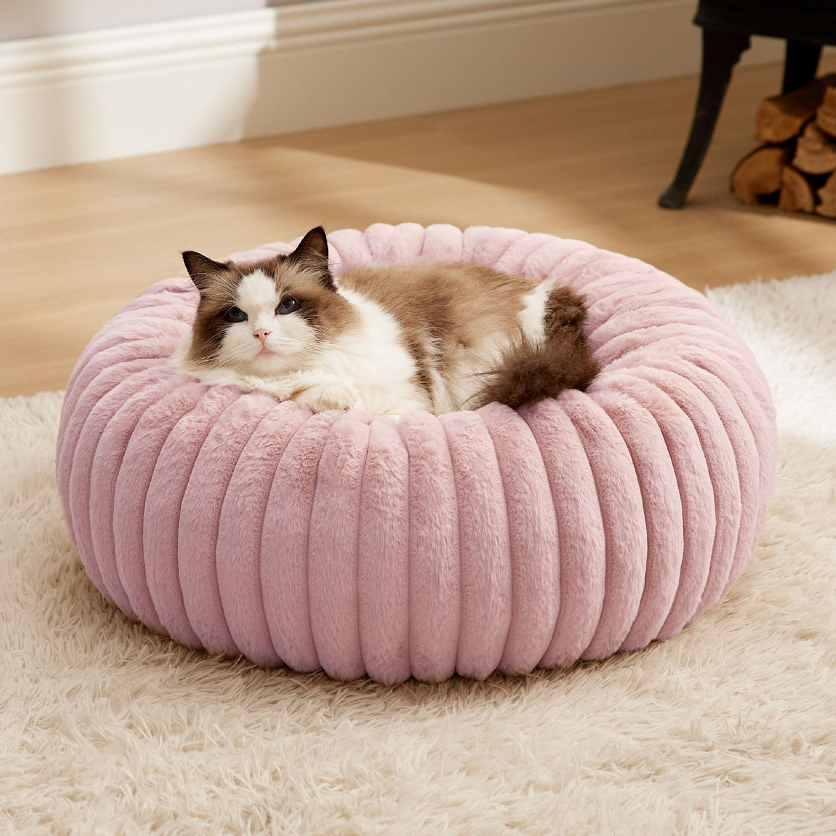 ComfyFleece® Donut Dog Bed