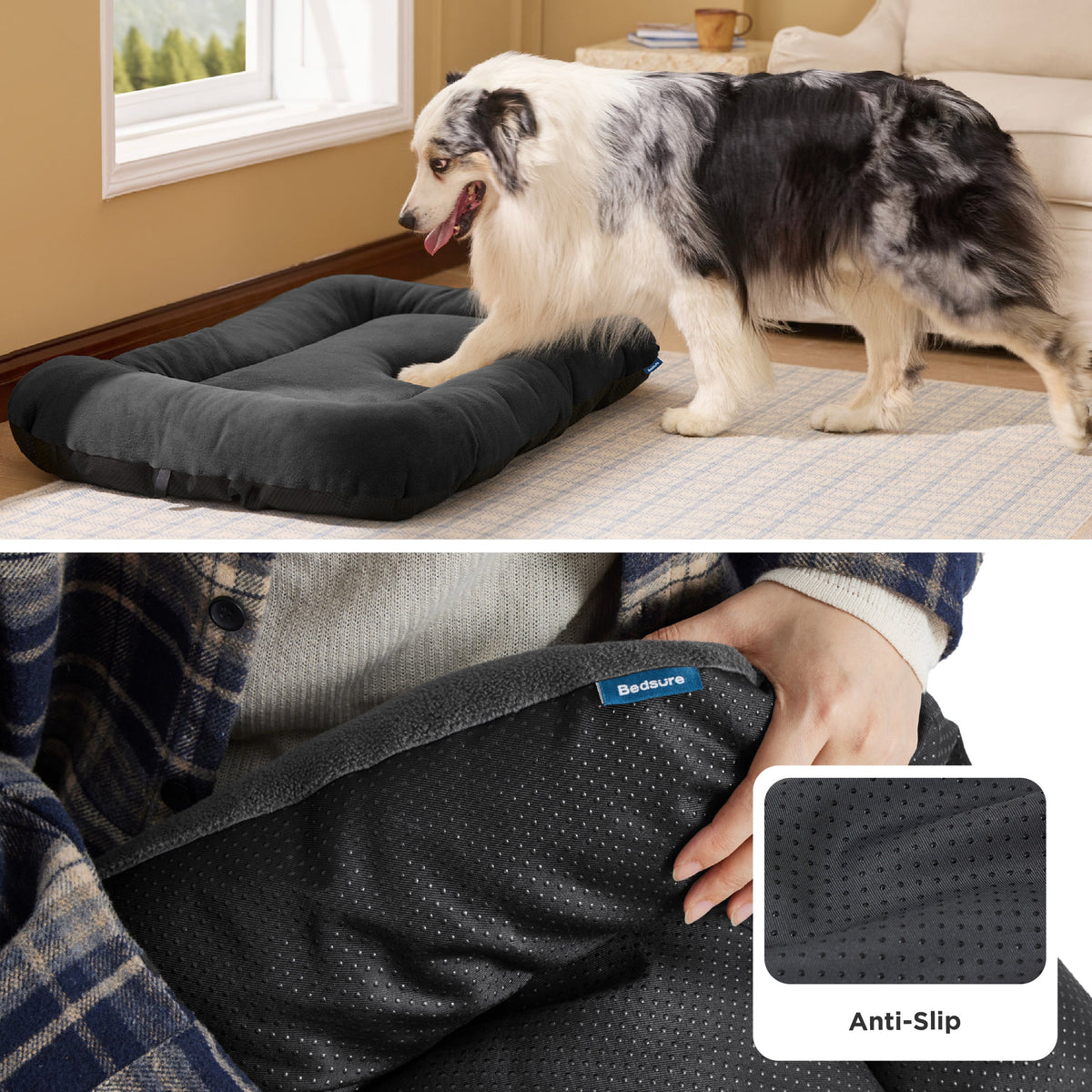 Washable Dog Crate Pad