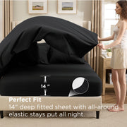 Diamond Quilted Bed-in-a-bag