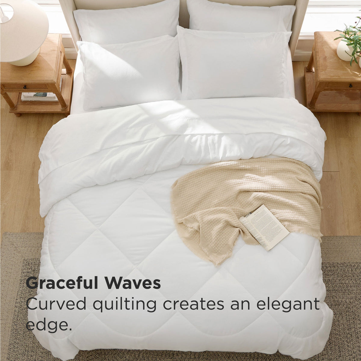 Diamond Quilted Bed-in-a-bag