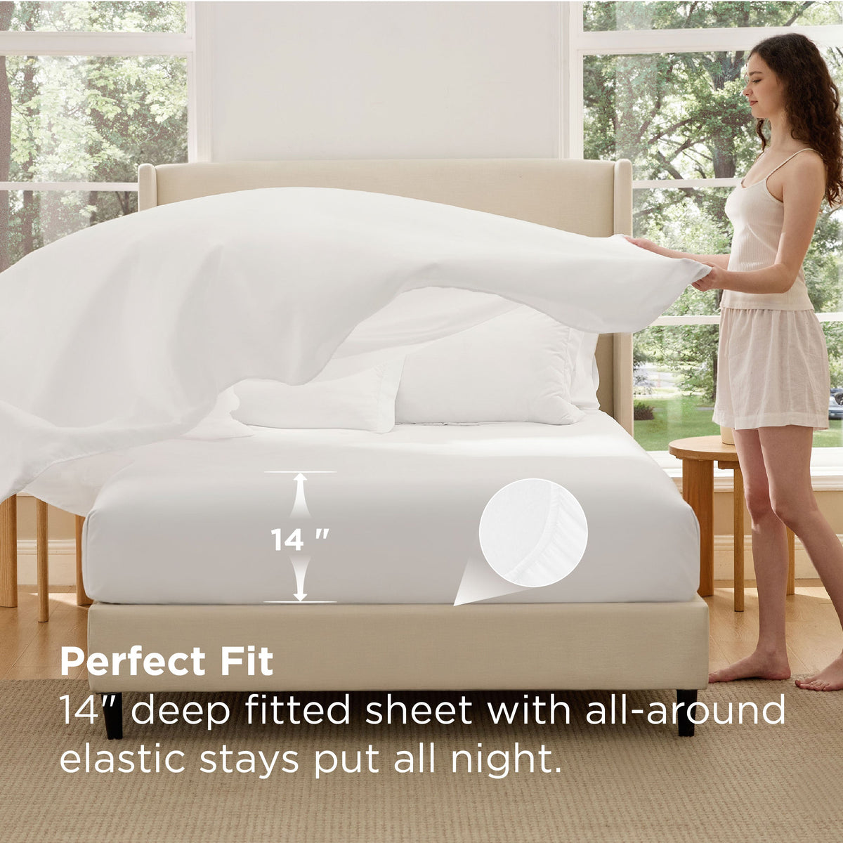 Diamond Quilted Bed-in-a-bag