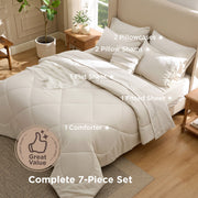 Diamond Quilted Bed-in-a-bag