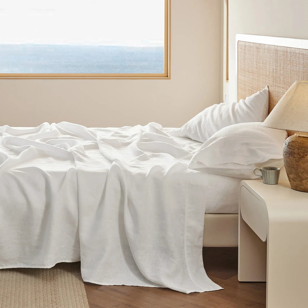 Cotton-Linen Blend Sheet Set