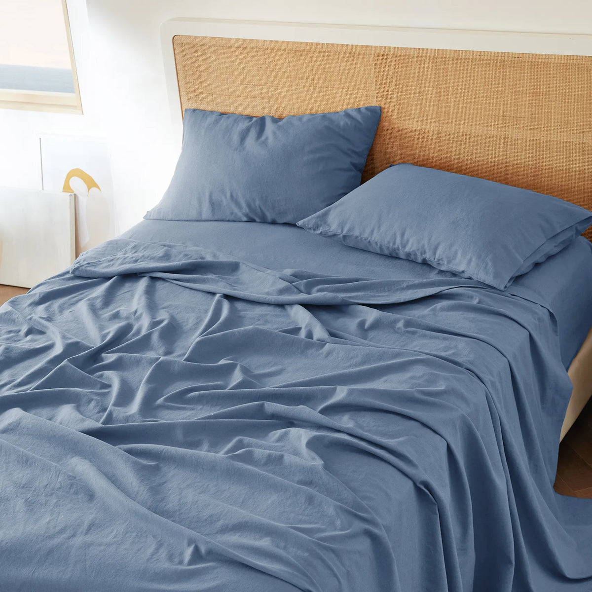 Cotton-Linen Blend Sheet Set