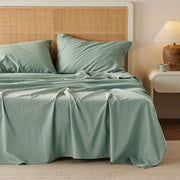 Cotton-Linen Blend Sheet Set