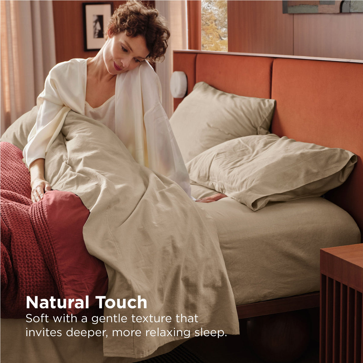 Cotton-Linen Blend Sheet Set