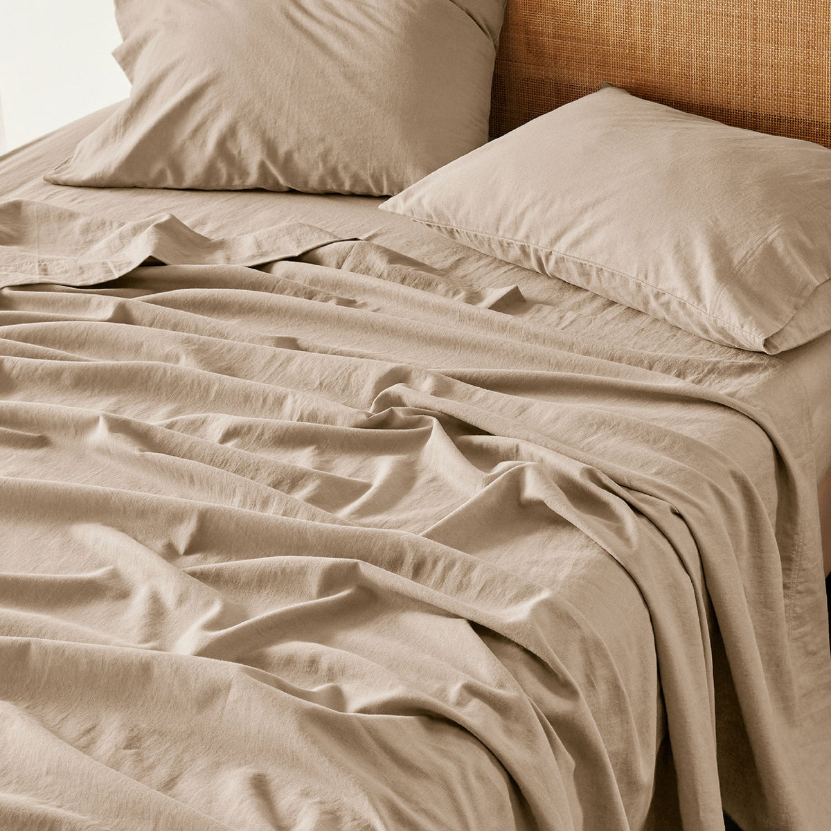 Cotton-Linen Blend Sheet Set