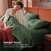 Cotton-Linen Blend Sheet Set