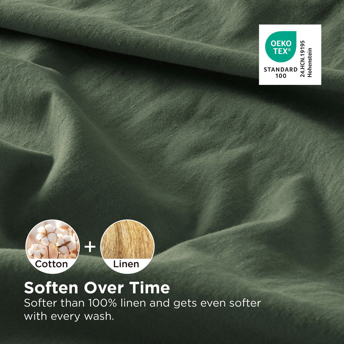 Cotton-Linen Blend Sheet Set
