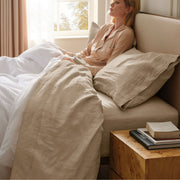 Cotton-Linen Blend Sheet Set