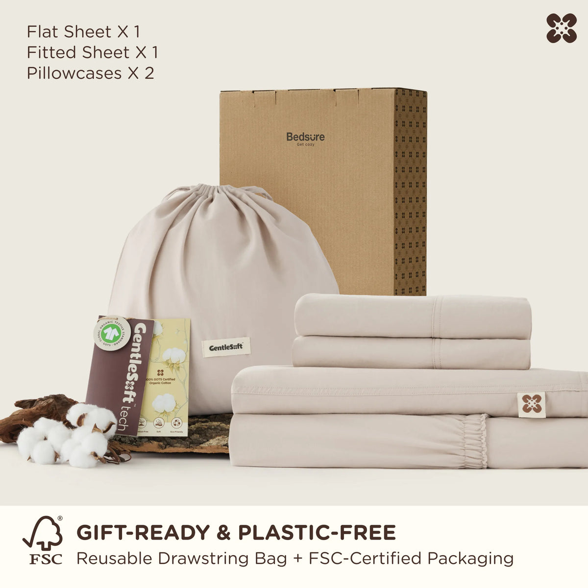 Organic Cotton Sheet Set