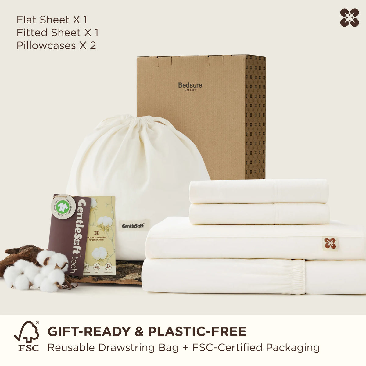 Organic Cotton Sheet Set