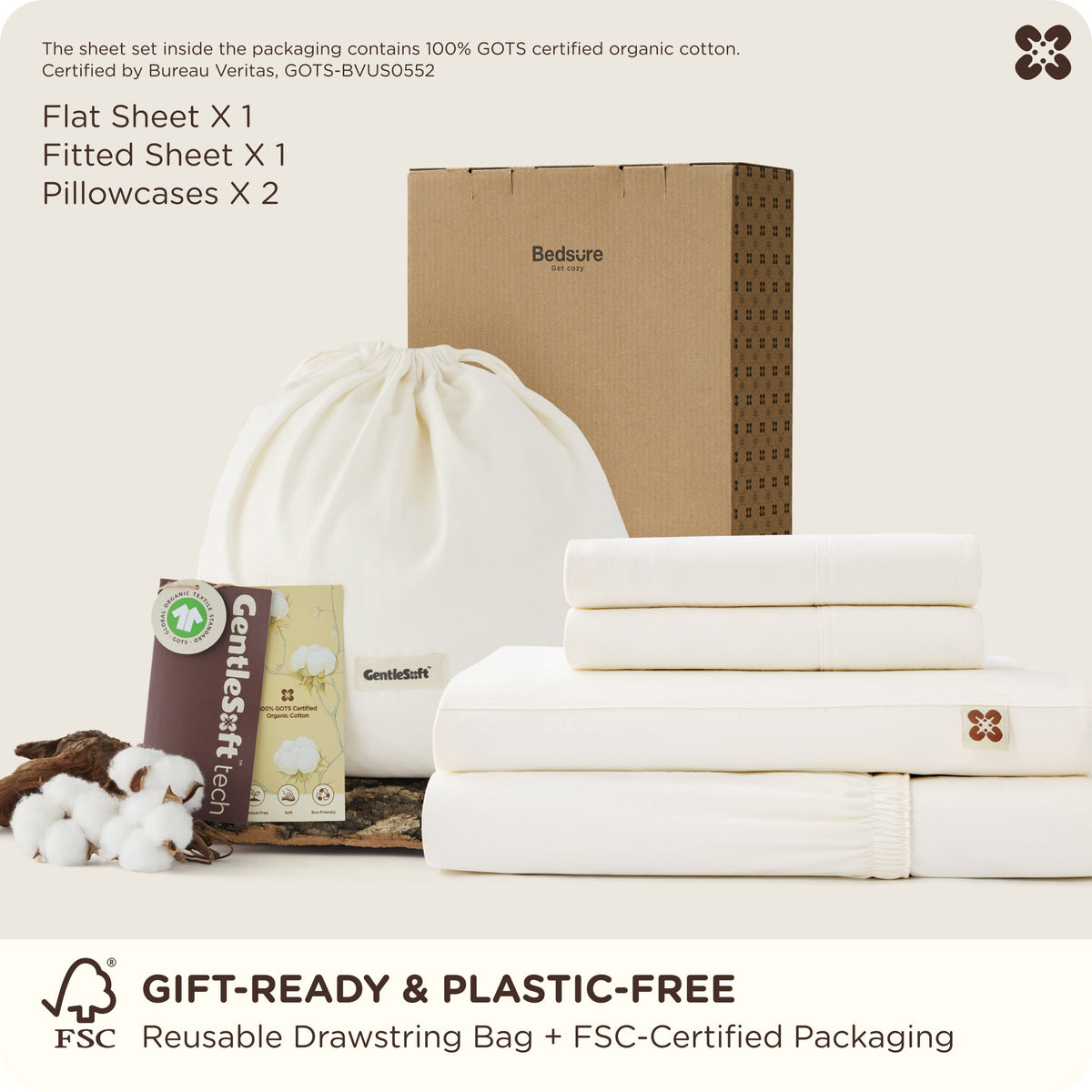 Organic Cotton Sheet Set