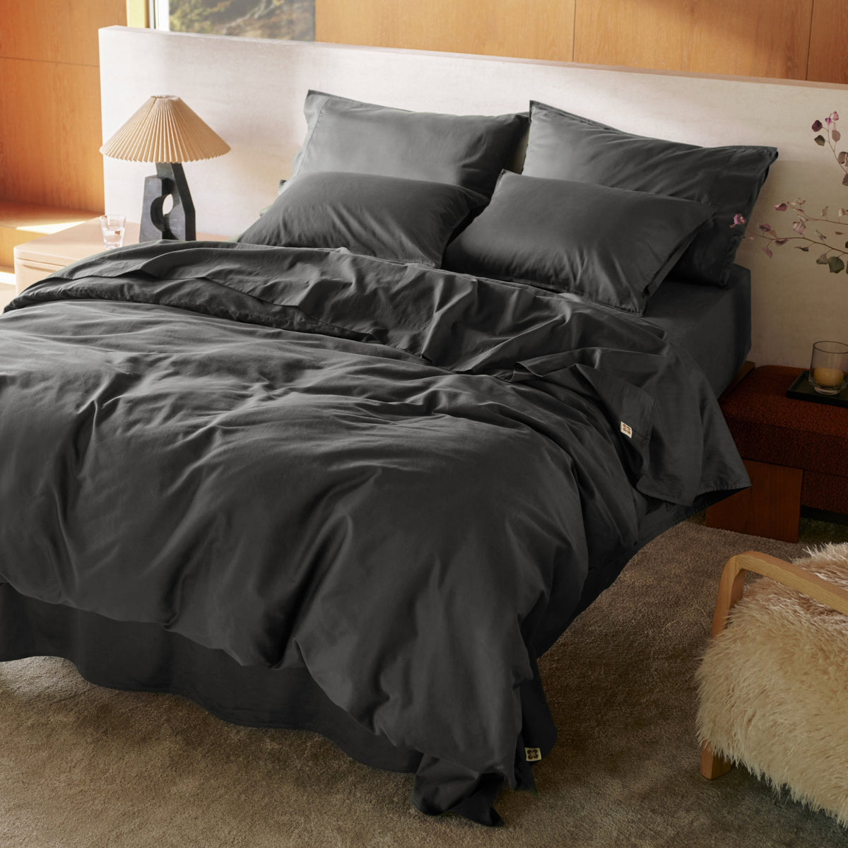 Organic Cotton Duvet Cover Set