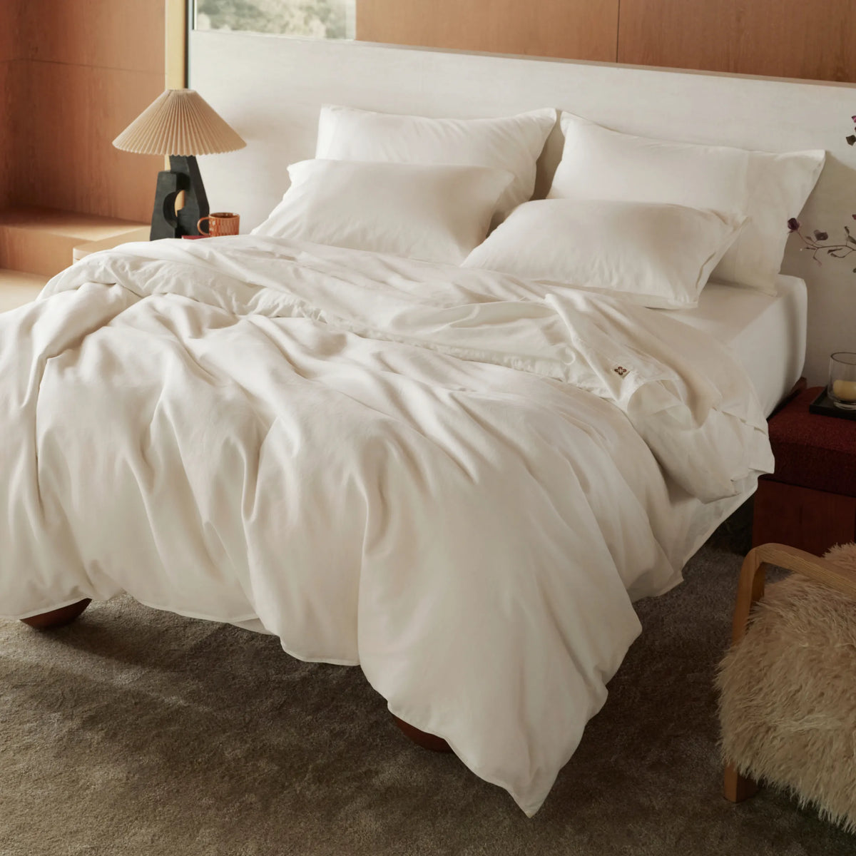 Organic Cotton Duvet Cover Set