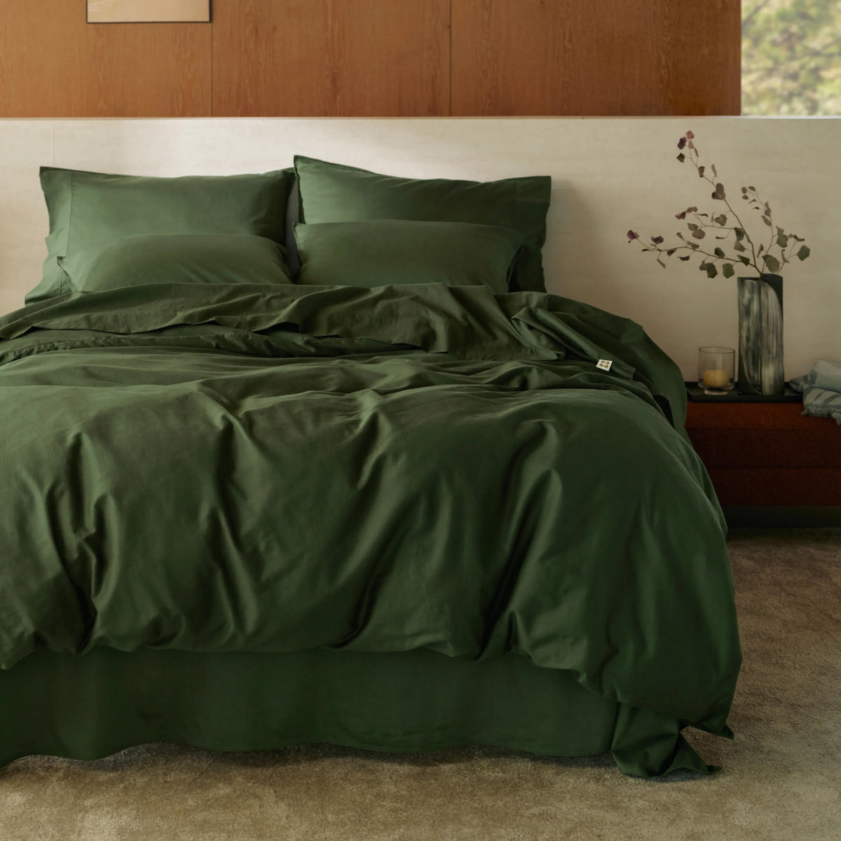 Organic Cotton Duvet Cover Set