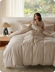 Organic Cotton Duvet Cover Set