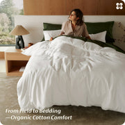 Organic Cotton Duvet Cover Set