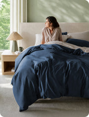 Organic Cotton Duvet Cover Set