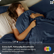 Organic Cotton Duvet Cover Set
