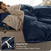 Organic Cotton Duvet Cover Set