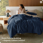 Organic Cotton Duvet Cover Set