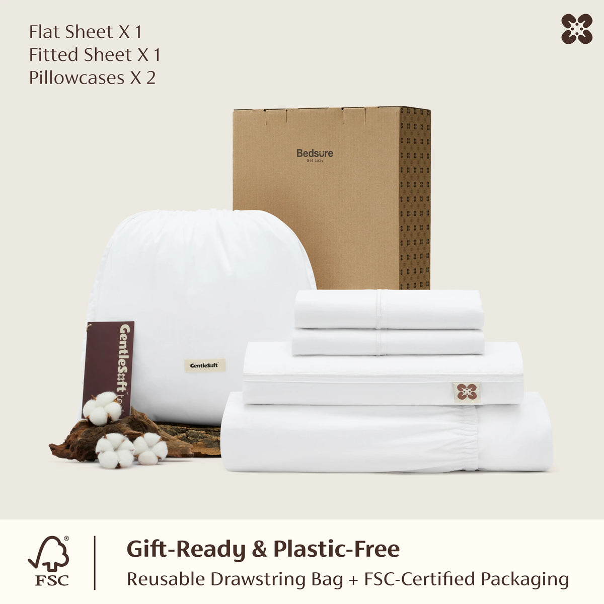 Giza Egyptian Cotton Sheet Set