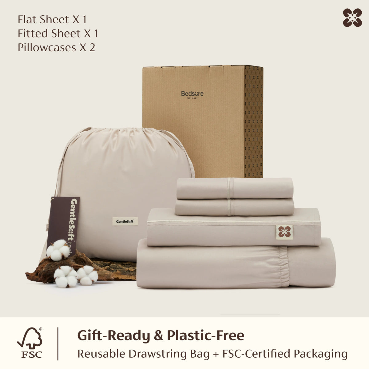 Giza Egyptian Cotton Sheet Set