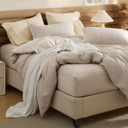 Cotton Waffle Duvet Cover Set