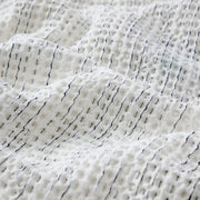 Cotton Waffle Space-Dyed Duvet Cover Set