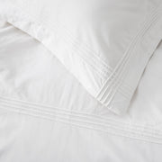 Cotton Embroidered Hotel Duvet Cover Set