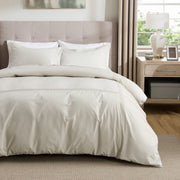 Cotton Embroidered Hotel Duvet Cover Set