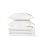 Cotton Embroidered Hotel Duvet Cover Set