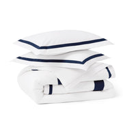 Cotton Embroidered Hotel Duvet Cover Set