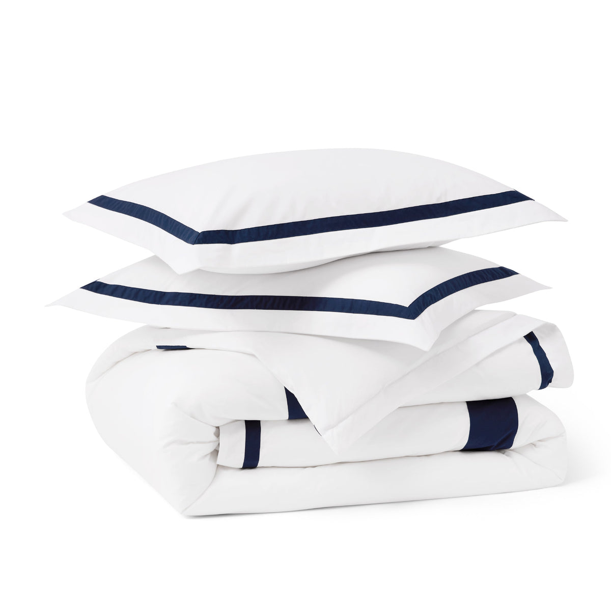 Cotton Embroidered Hotel Duvet Cover Set