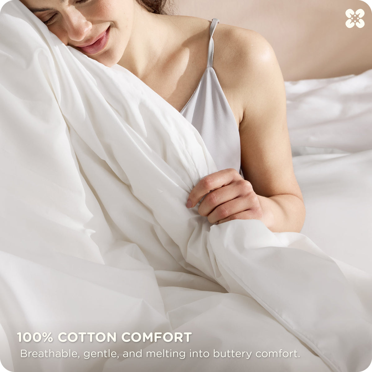Cotton Embroidered Hotel Duvet Cover Set