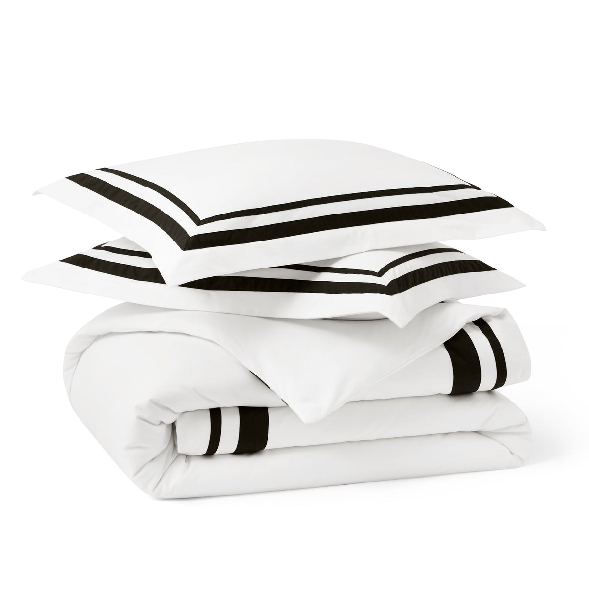 Cotton Embroidered Hotel Duvet Cover Set