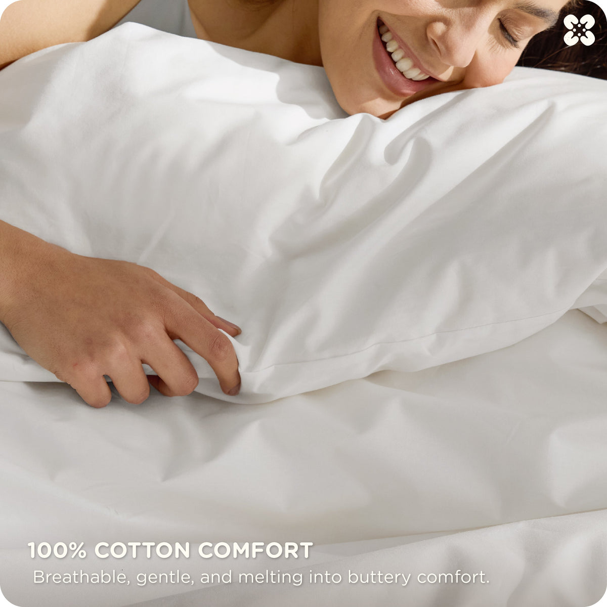 Cotton Embroidered Hotel Duvet Cover Set