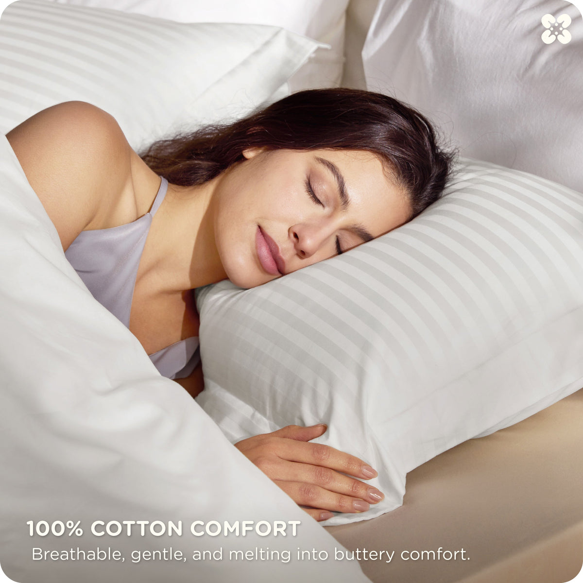 Cotton Embroidered Hotel Duvet Cover Set