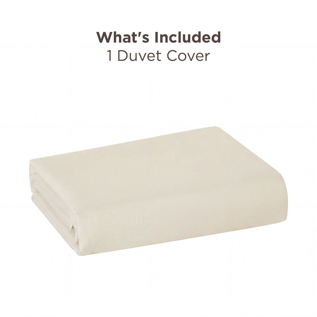 Brushed Microfiber Duvet Cover