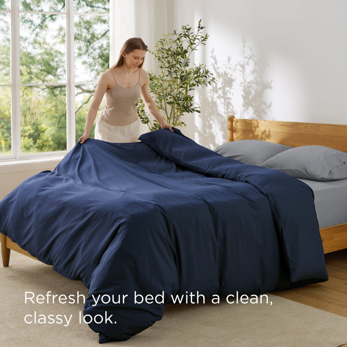 Brushed Microfiber Duvet Cover