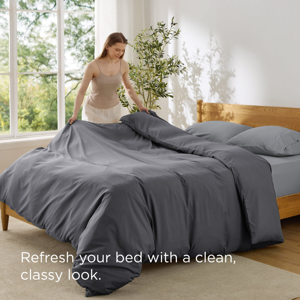 Brushed Microfiber Duvet Cover