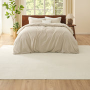 Faux Wool Area Rug