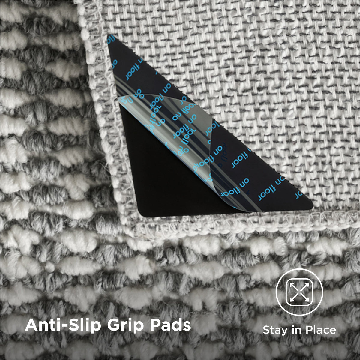 Faux Wool Area Rug