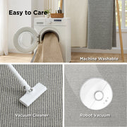 Faux Wool Area Rug